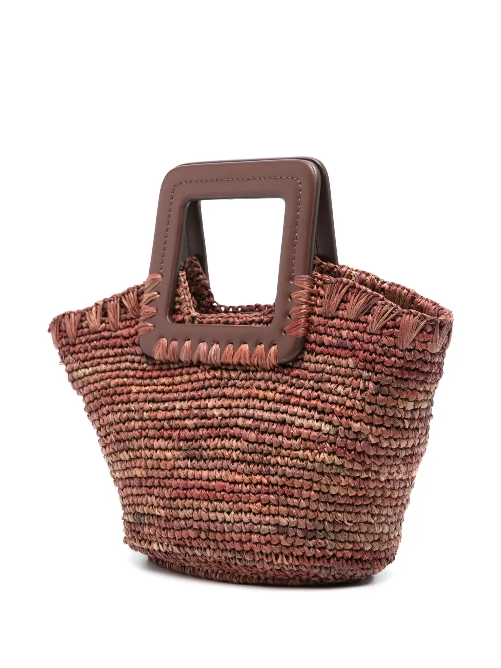 STAUD Shirley kleine shopper Bruin