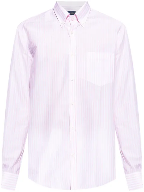 Paul & Shark camisa con rayas estampadas