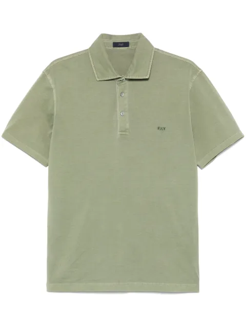Fay jersey polo shirt