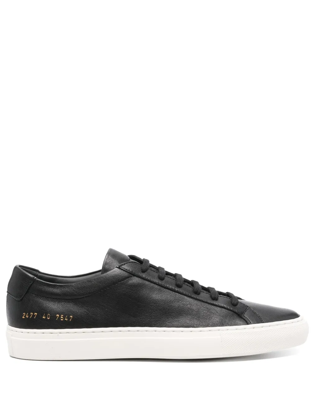 Common Projects Leren sneakers Zwart