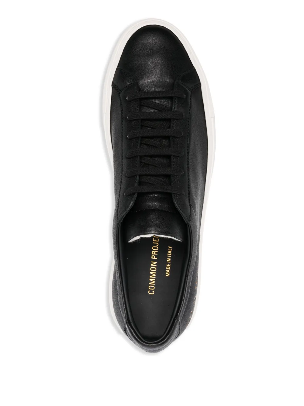 Common Projects Leren sneakers Zwart