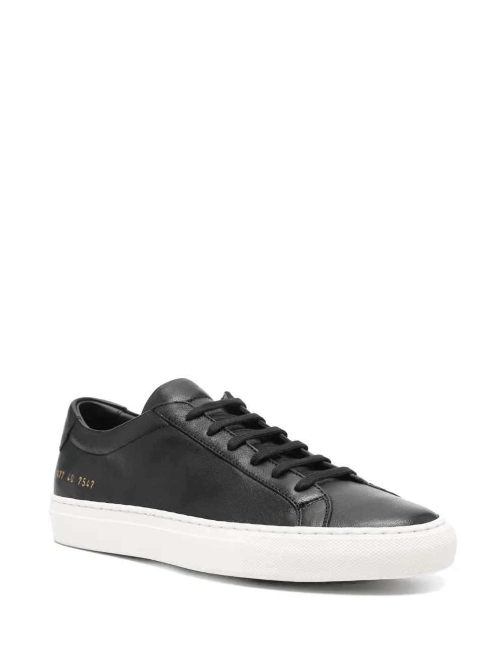 Common Projects Leren sneakers Zwart