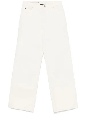 Balenciaga distressed-effect Jeans | White | FARFETCH
