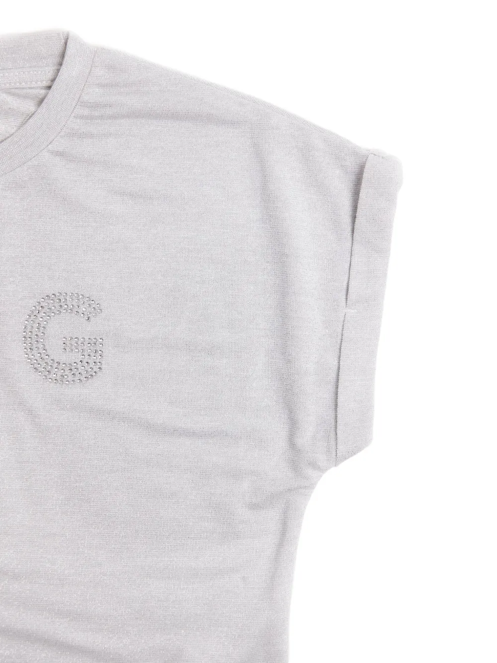 Bcbg Logo-print T-shirt In Grey