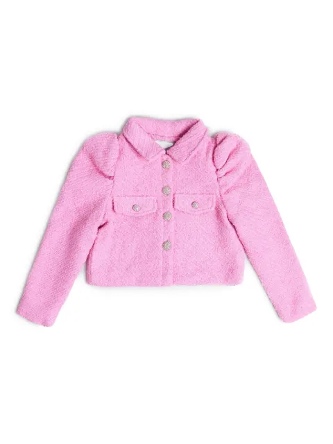 BCBG KIDS chamarra de tweed