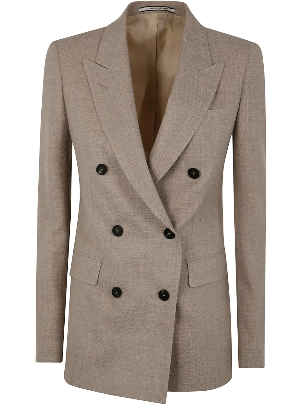 Tagliatore wool blazer | Neutrals | Image 1