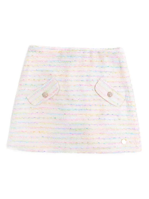 BCBG KIDS striped mini skirt