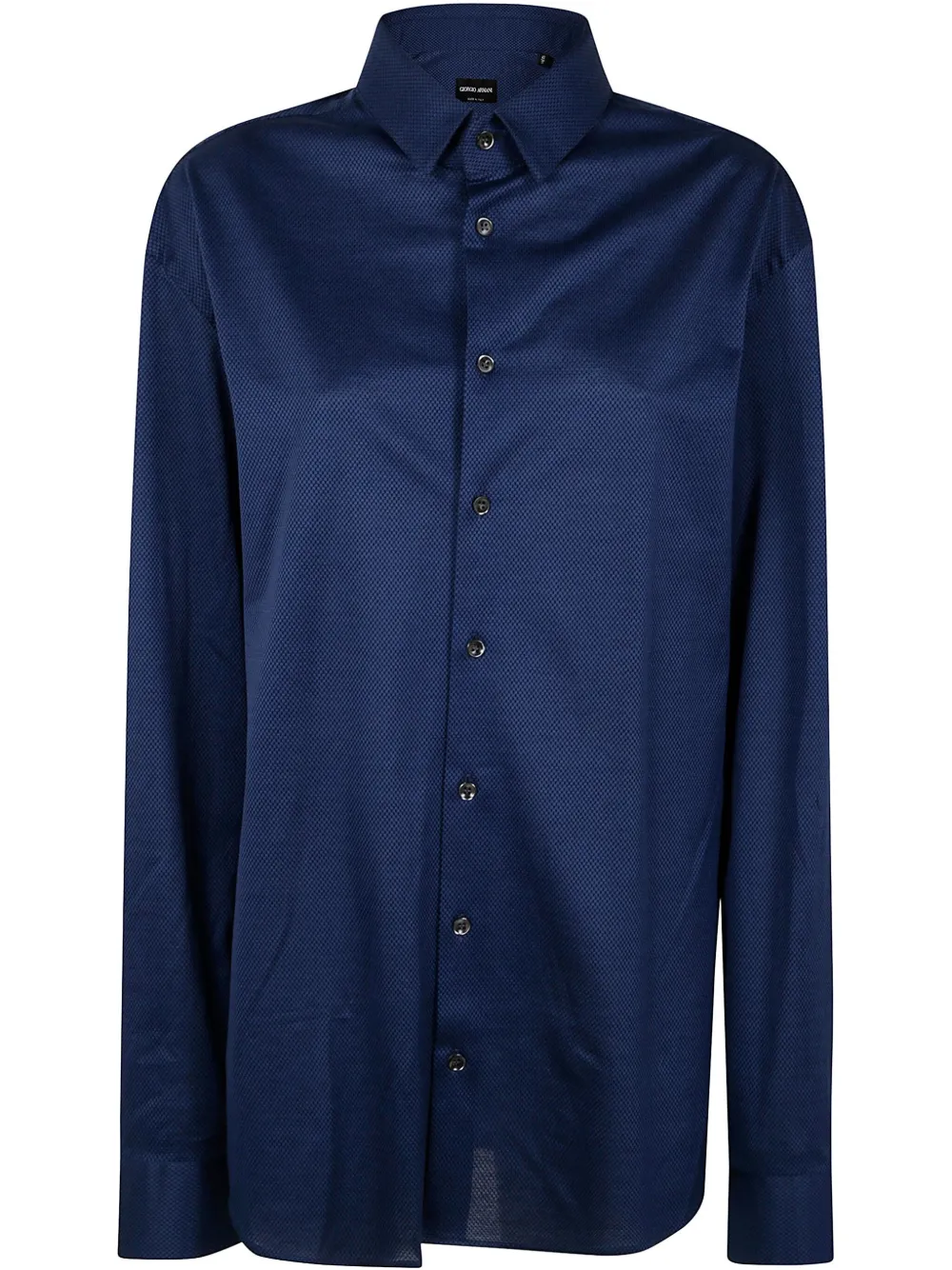 Giorgio Armani camisa de algodón | azul | Image 1