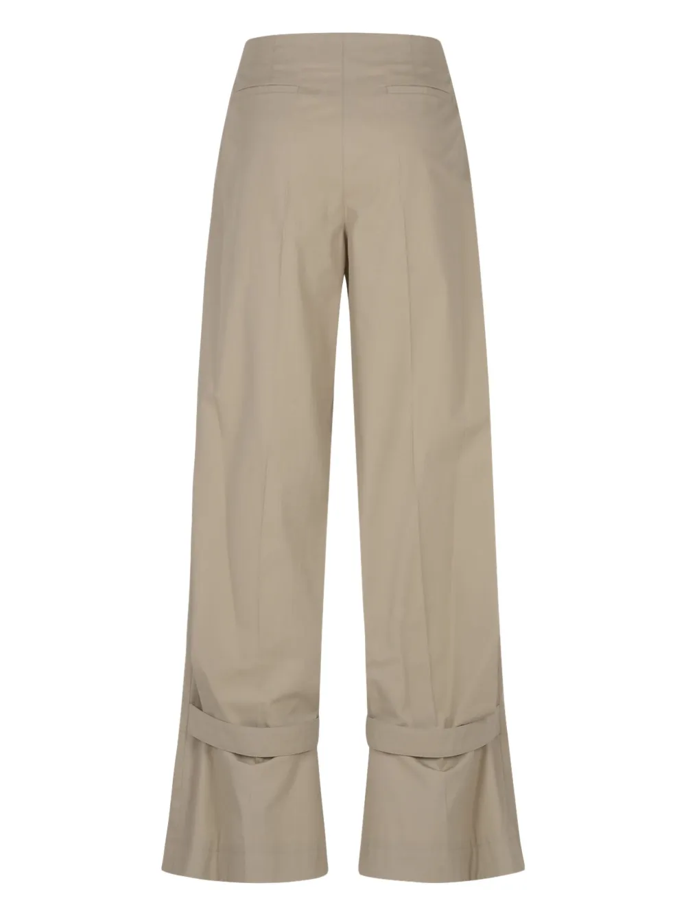 Givenchy Broek met wijde pijpen - Beige