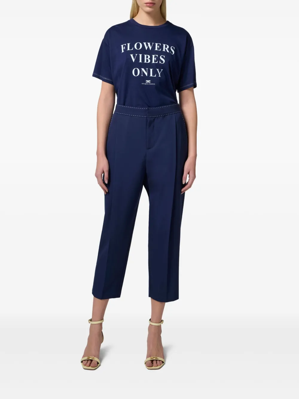 Elisabetta Franchi playera con eslogan estampado | Playeras y jerséis | Image 2