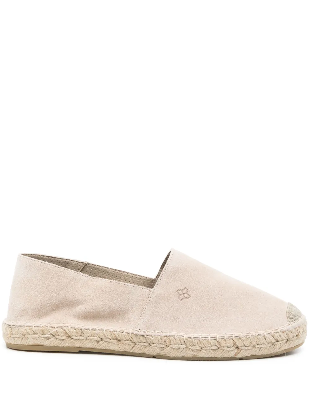 Tagliatore Suède espadrilles Beige