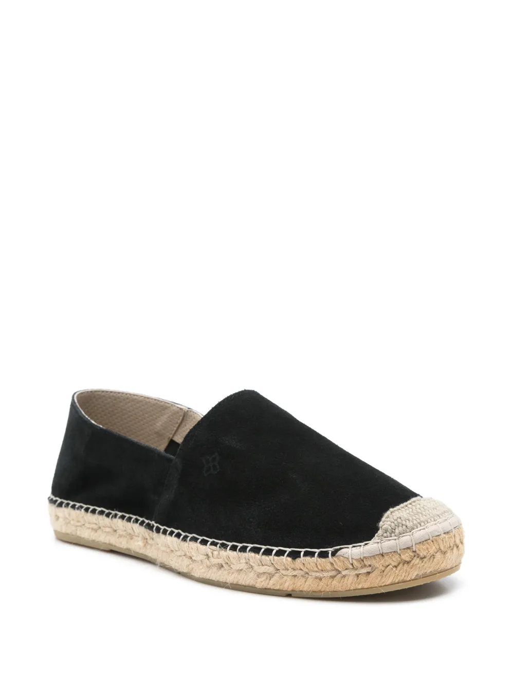 Tagliatore Suède espadrilles - Zwart