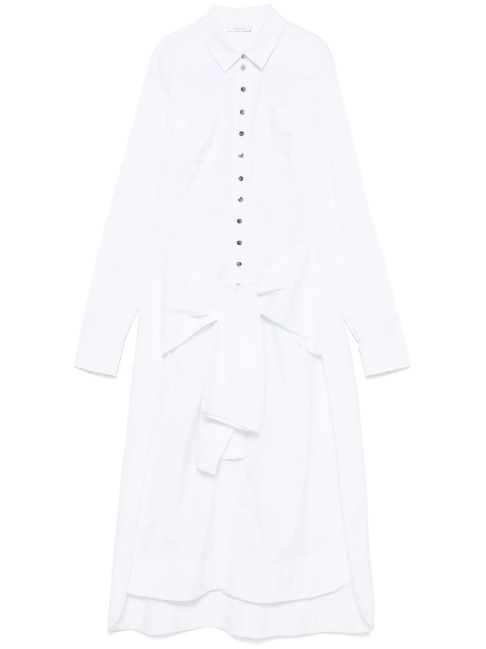Rabanne Abito lungo con cintura | bianco | Image 1