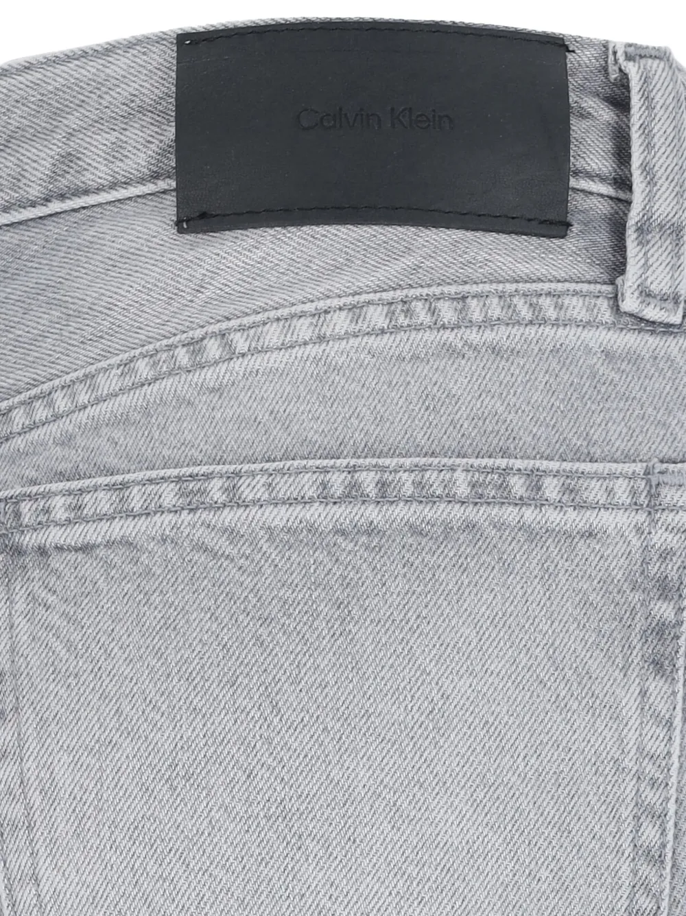Calvin Klein Jeans met logopatch Grijs