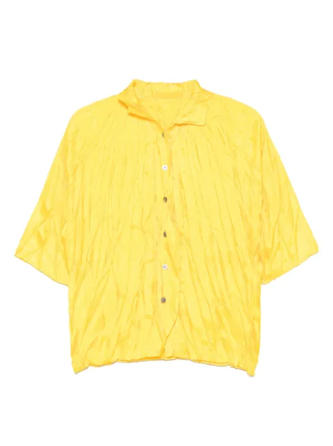 Issey Miyake Pre-Owned 2000s plissé-effect shirt