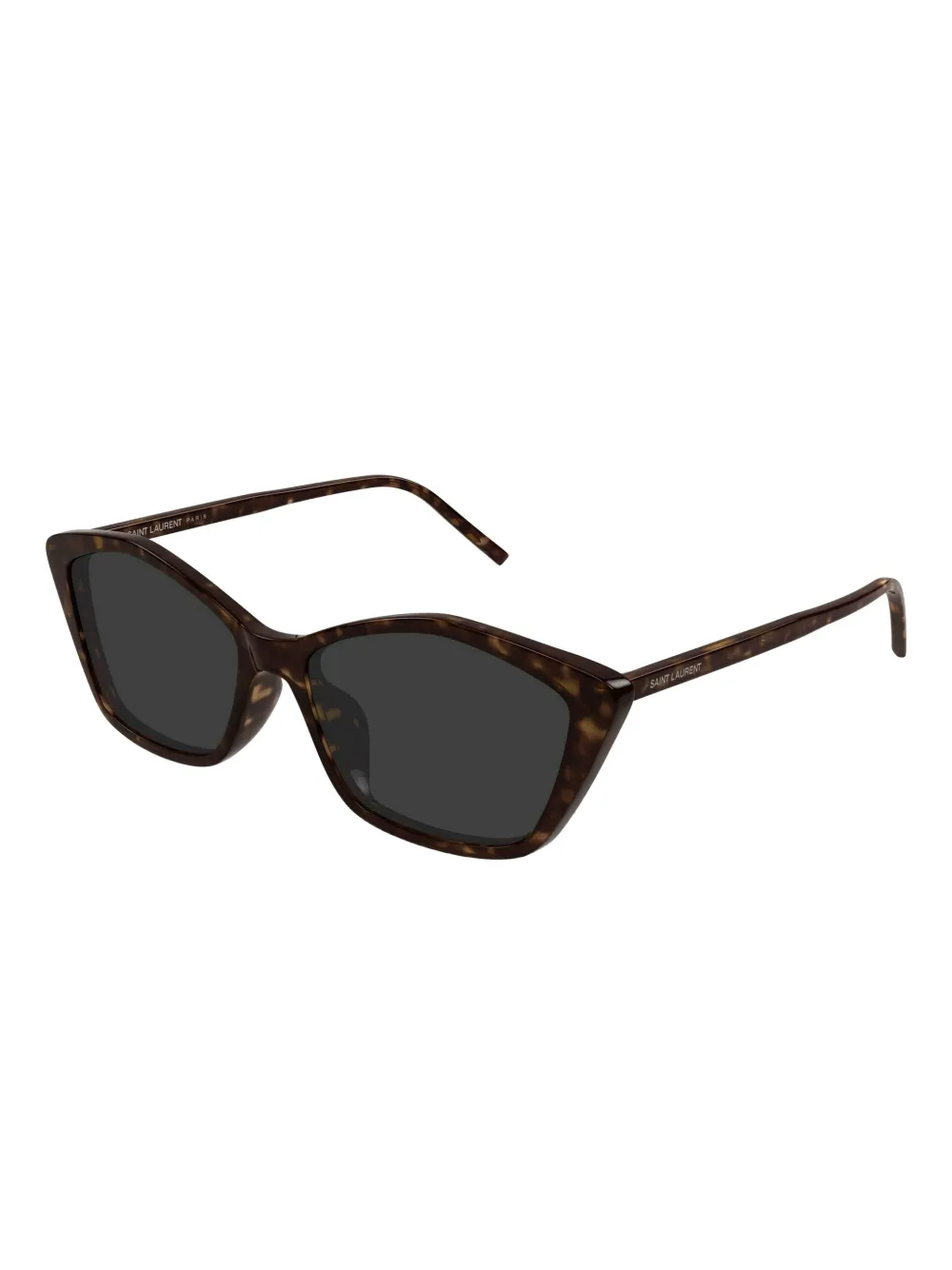 Saint Laurent Eyewear Occhiali da sole geometrici - Marrone