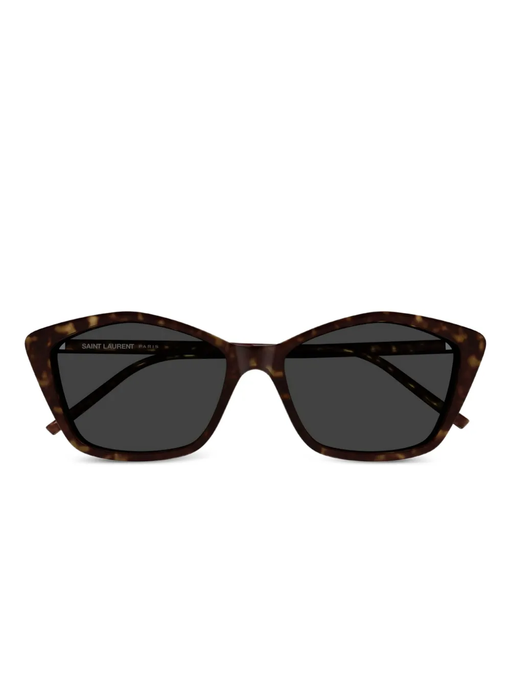Saint Laurent Eyewear Sonnenbrille in Schildpattoptik - Braun