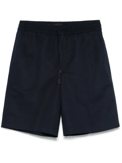 Brioni slub-texture shorts