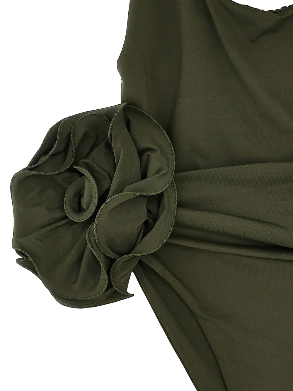 Magda Butrym Swimsuit 02 badpak Groen