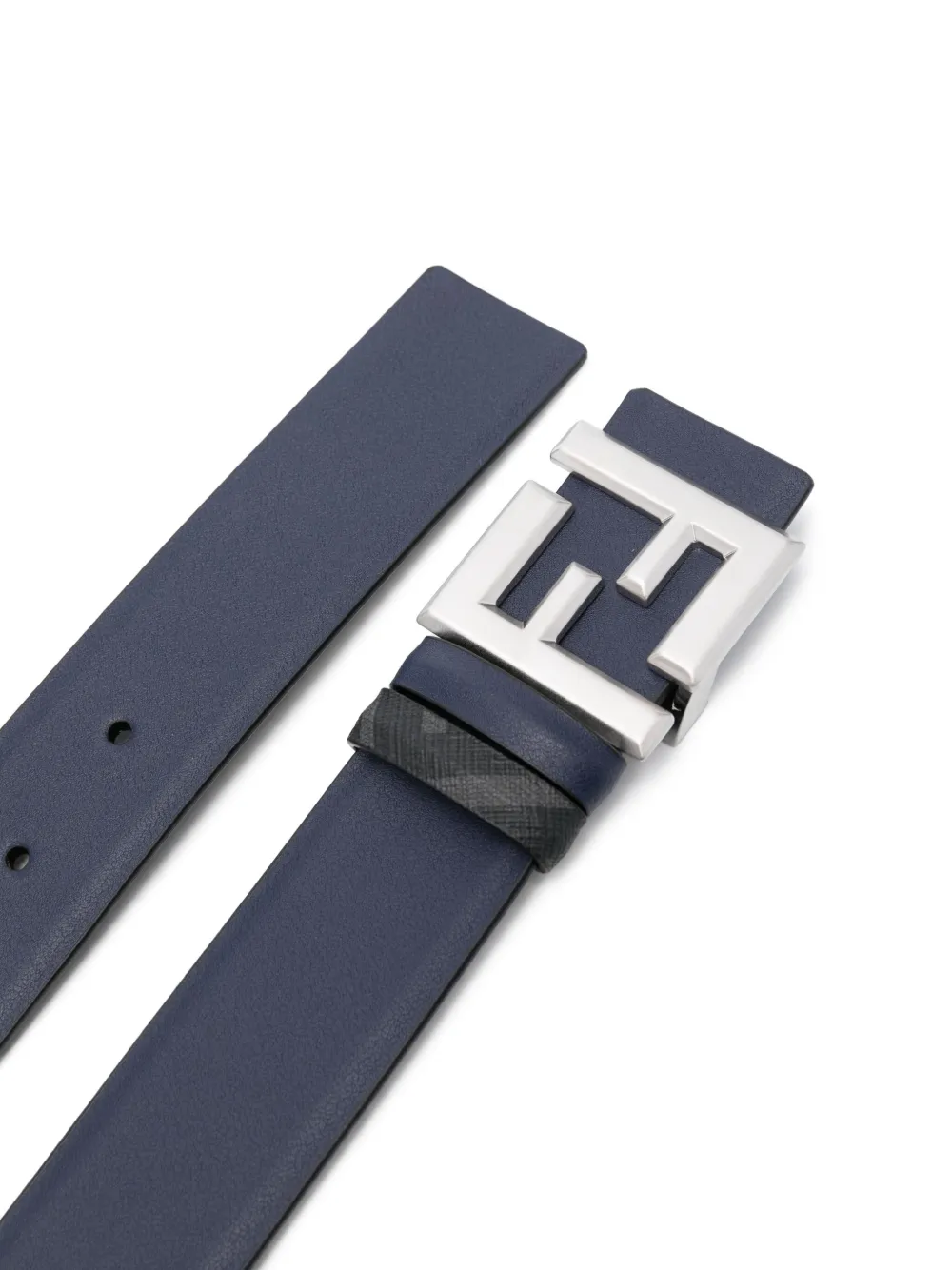 FENDI Riem met logo - Blauw