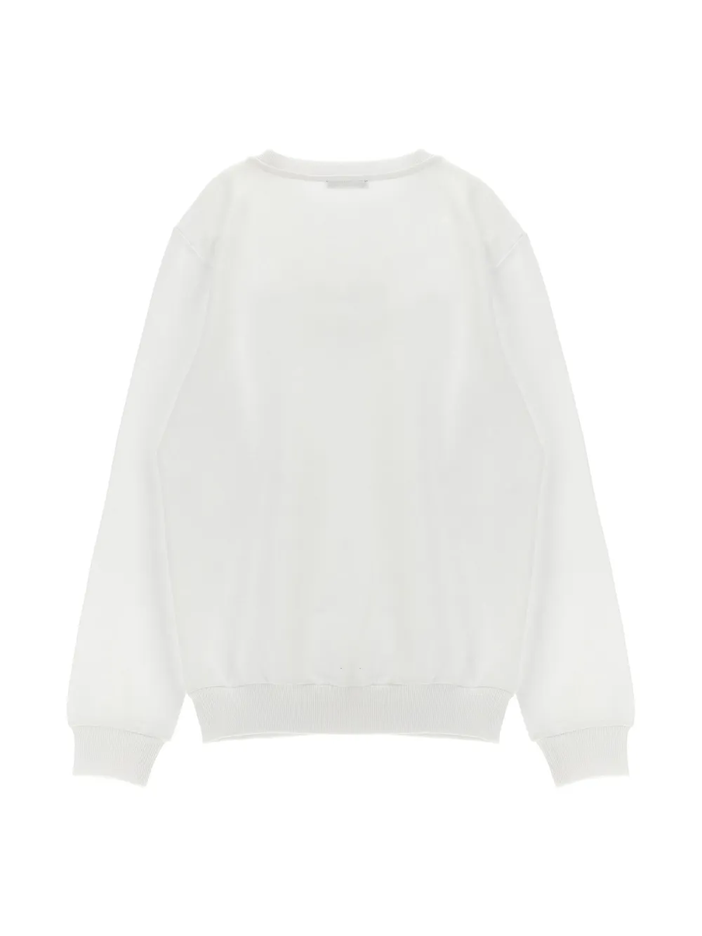 Balmain Kids Sweater met logoprint - Wit