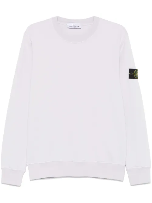 Sweat en coton à patch Compass - Stone Island - Modalova