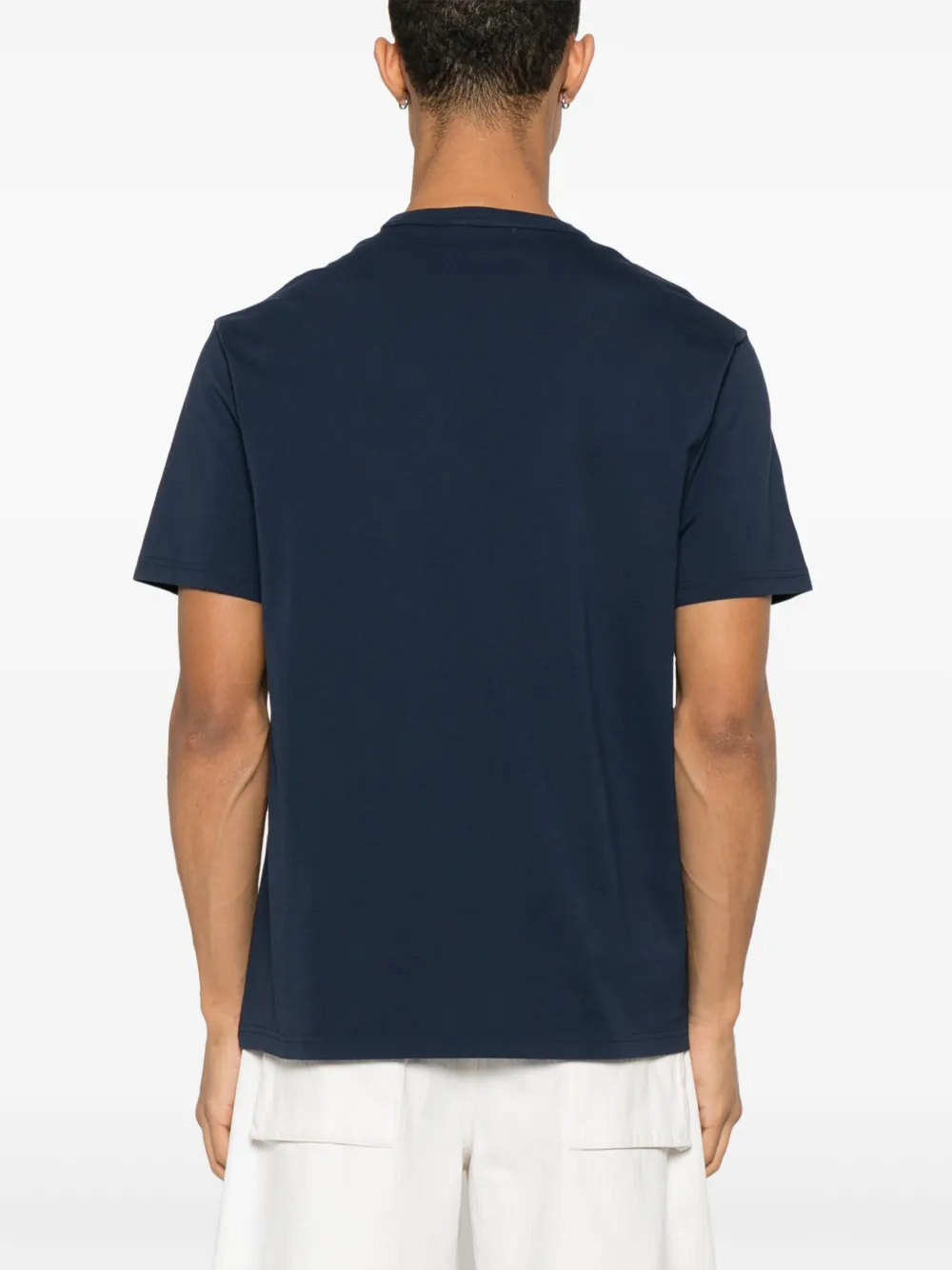 Woolrich Katoenen T-shirt met geborduurd logo Blauw
