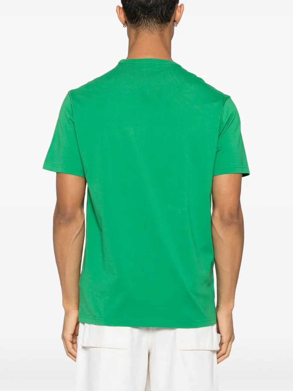 Woolrich Katoenen T-shirt met geborduurd logo Groen