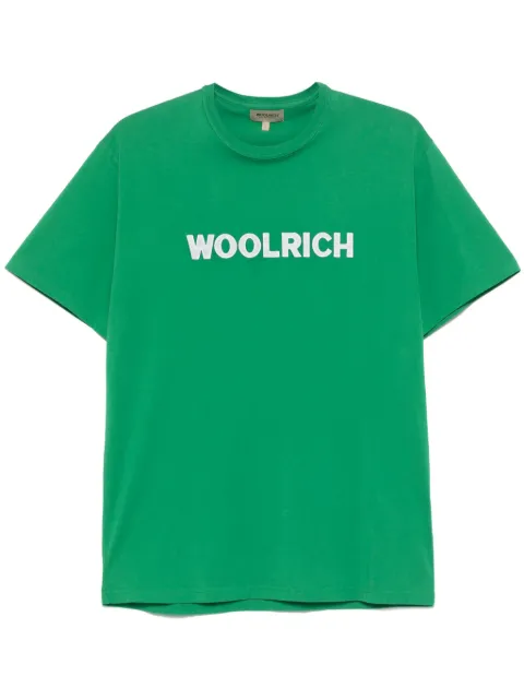 Woolrich playera con logo bordado
