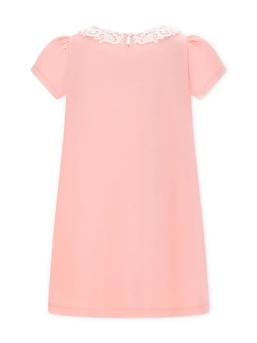 Moschino Kids logo-print dress - Roze