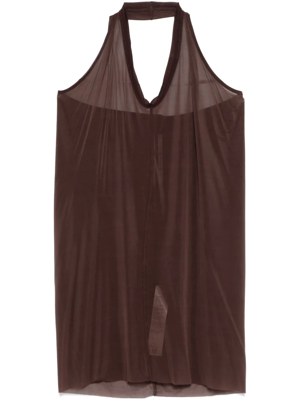 Rick Owens top Halter T | marrón | Image 1