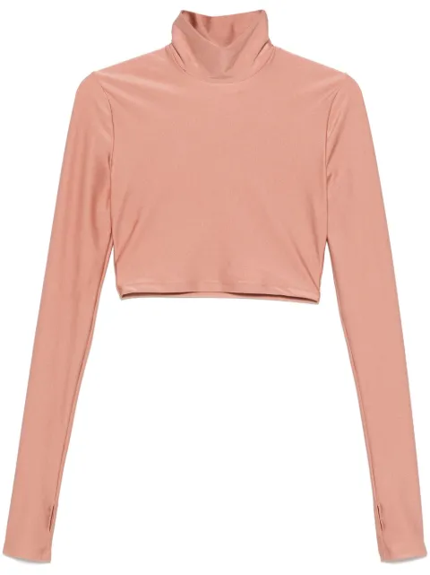 THE ANDAMANE Orchid crop top