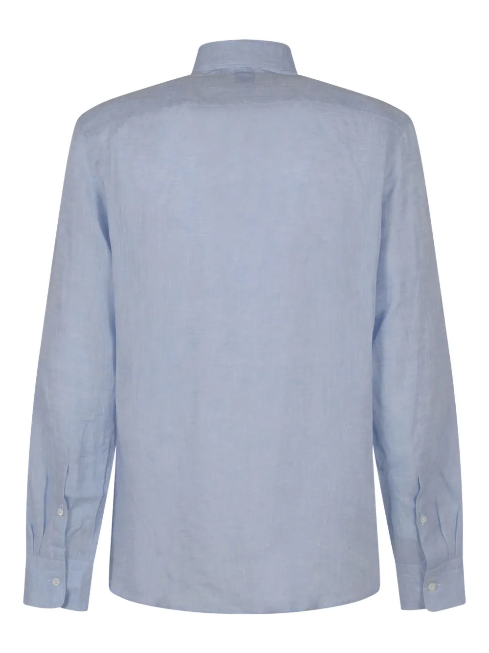 Canali Katoenen overhemd - Blauw