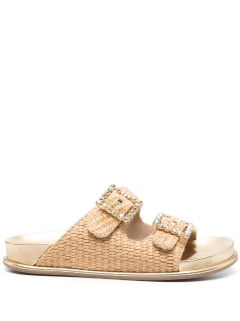 Le Silla raffia sandals