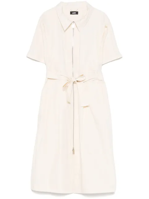 Add vestido midi con cinturón