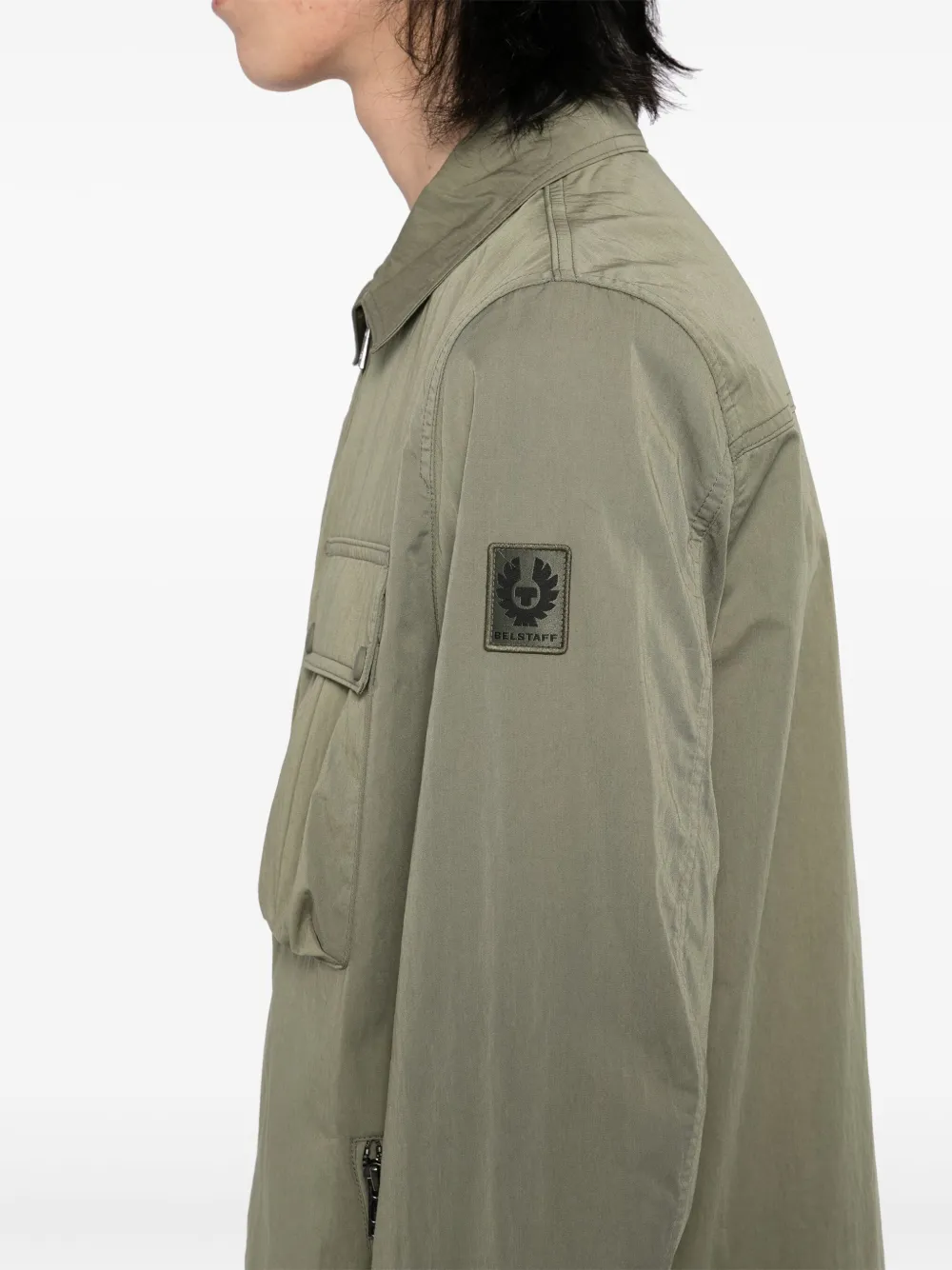 Belstaff Drome shirtjack Groen