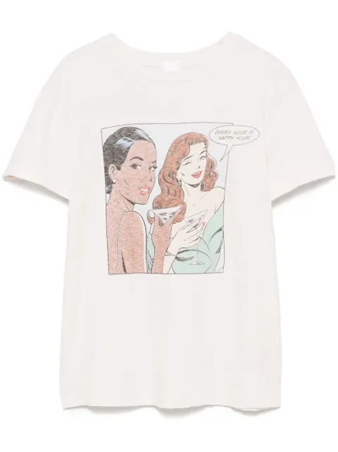 RE/DONE playera con estampado gráfico