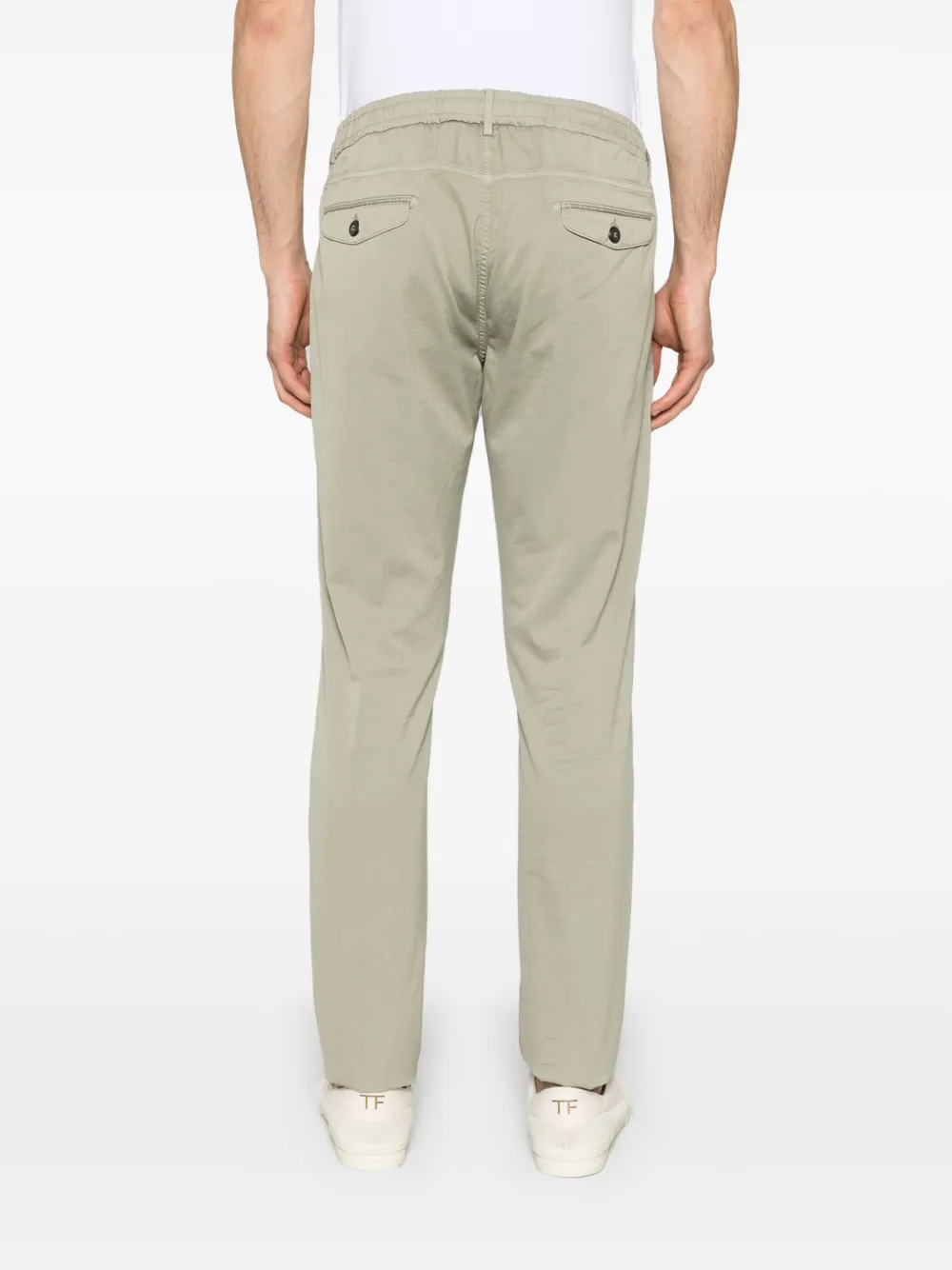 Eleventy Broek met trekkoord Groen