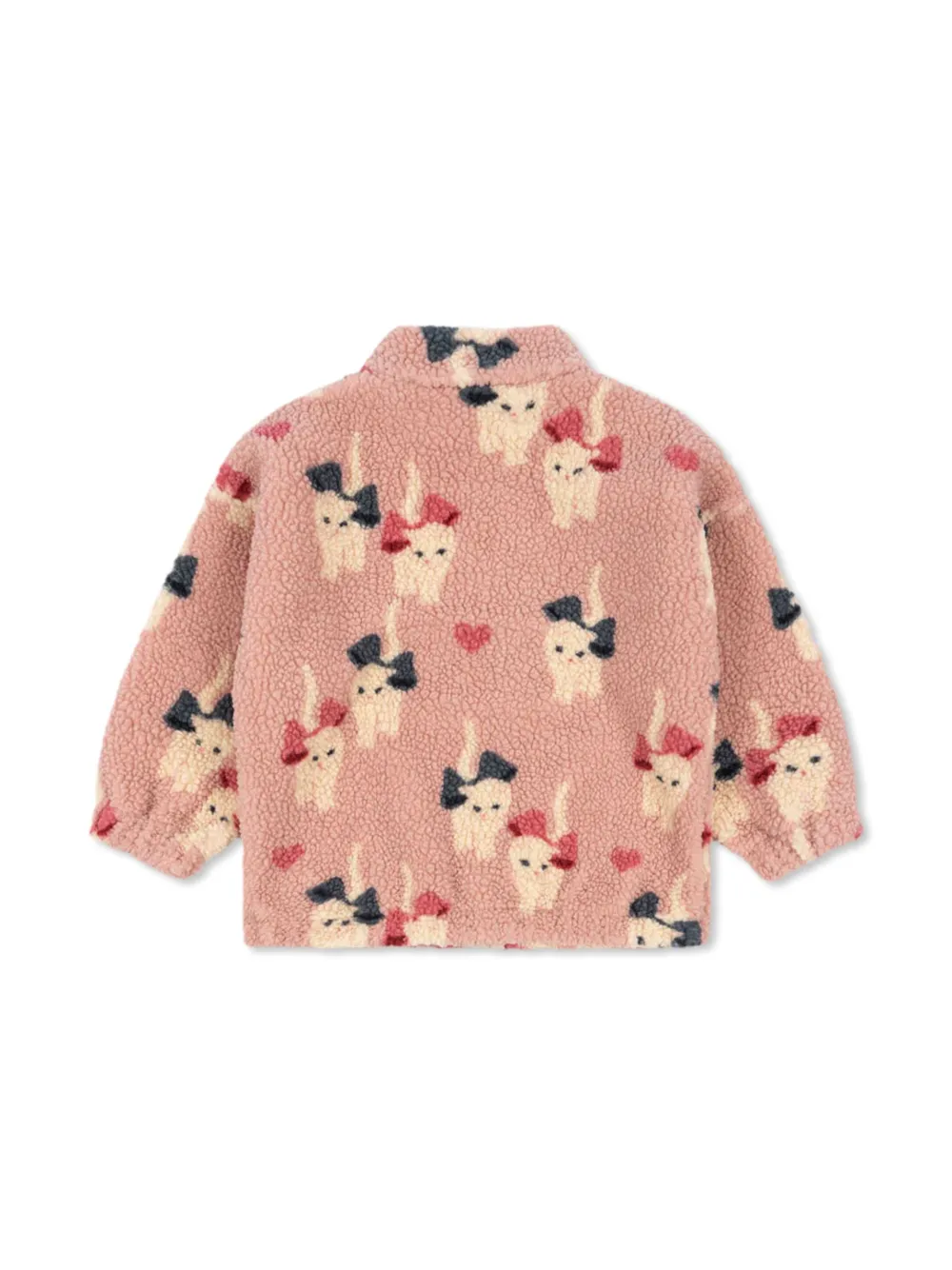 Konges Sløjd Jody Teddy fleece jacket - Roze