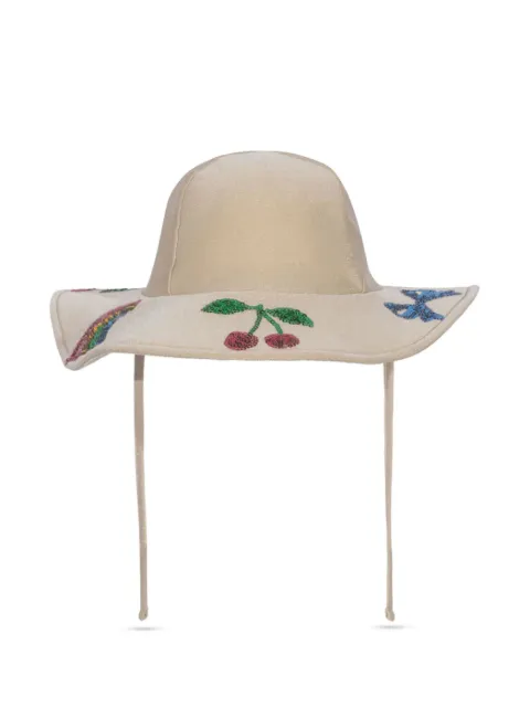 Konges Sløjd embroidered sun hat