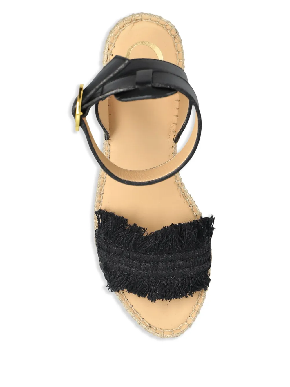 Odissì wedge espadrilles Black