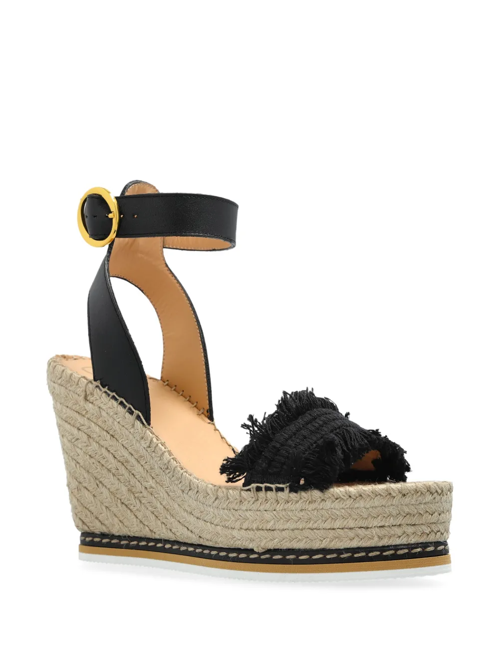 Odissì wedge espadrilles Black