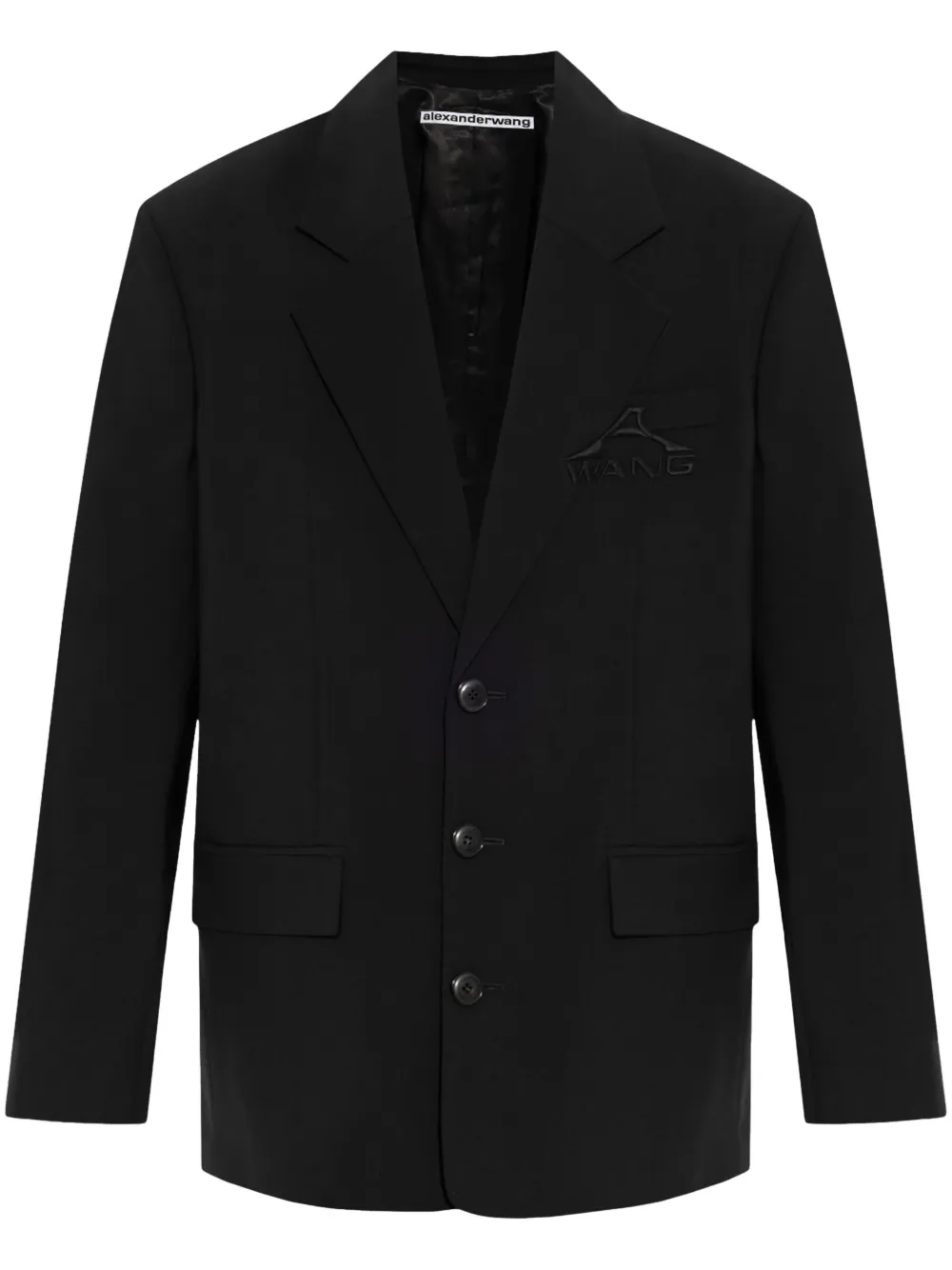 Alexander Wang logo blazer | Black | Image 1