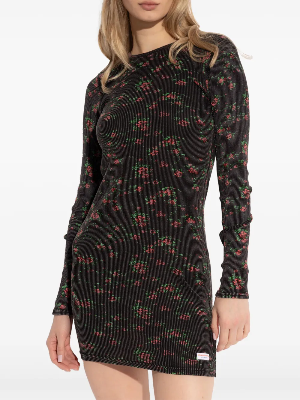 Alexander Wang floral-print dress - Zwart