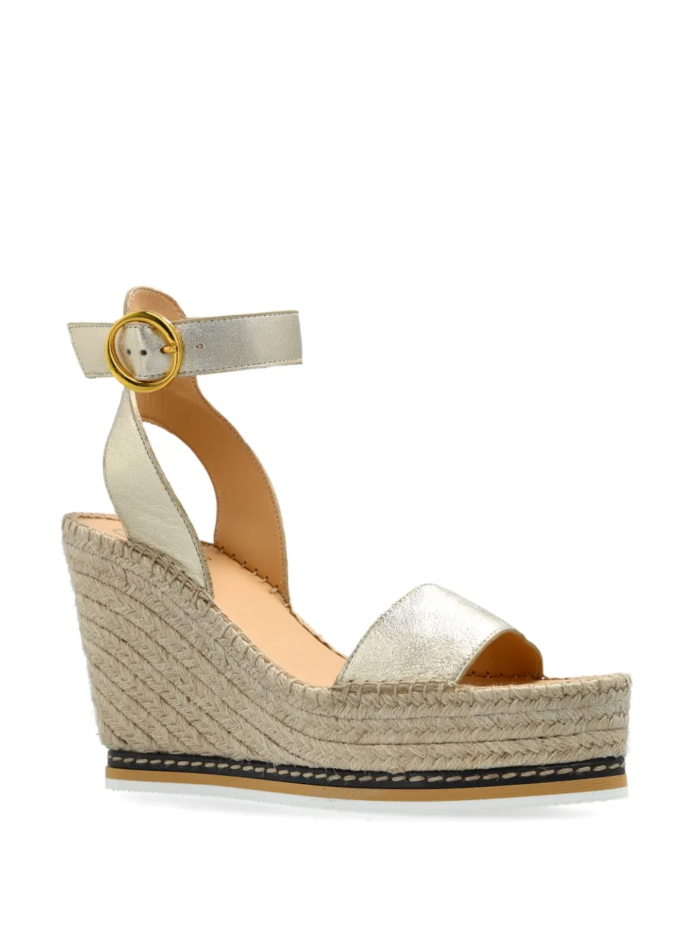 Odissì wedge espadrilles - Goud