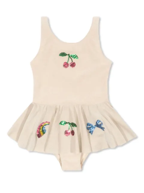 Konges Sløjd sequin-embellished swimsuit