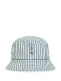 Konges Sløjd striped bucket hat - Blue