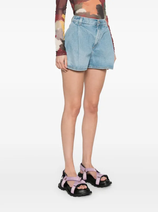 HAIKURE ウィメンズ Ashley デニム ショートパンツ Haikure Ashley Denim Shorts | Blue | FARFETCH