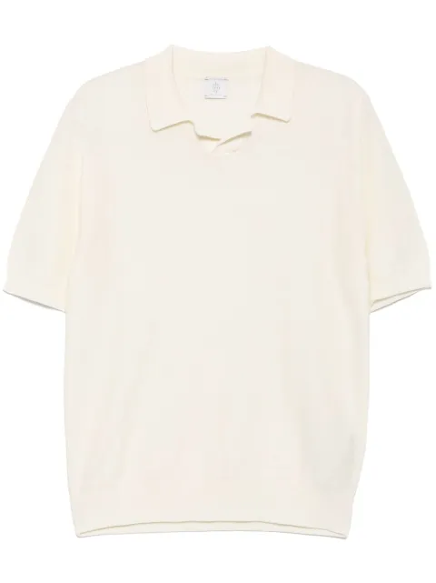 Eleventy V-neck polo shirt