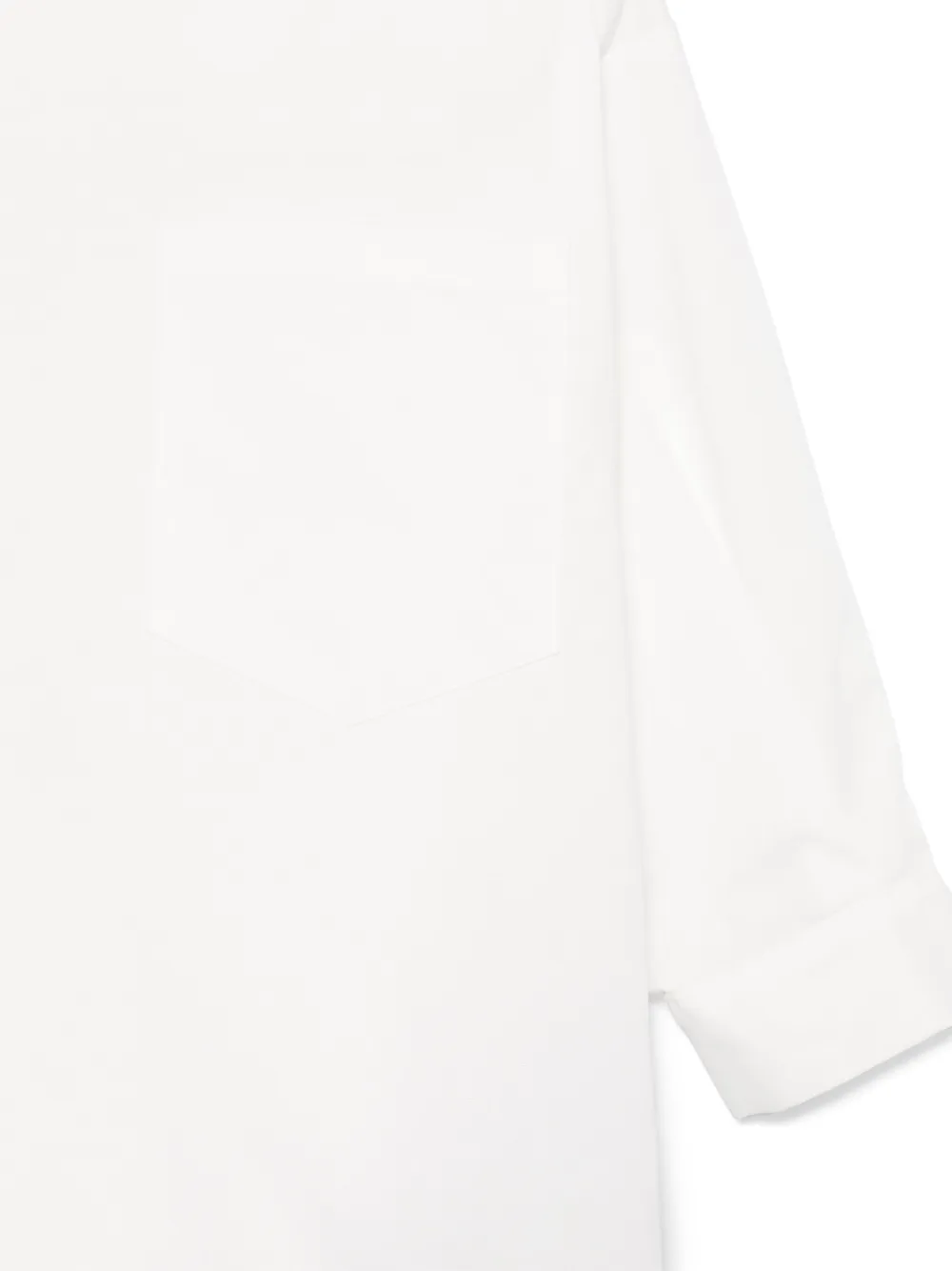 Douuod Kids Button-up jurk Wit